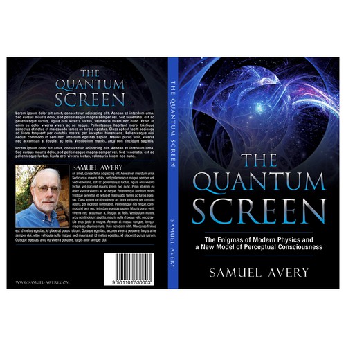 Design di Book Cover: Quantum Physics & Consciousenss di devstudio