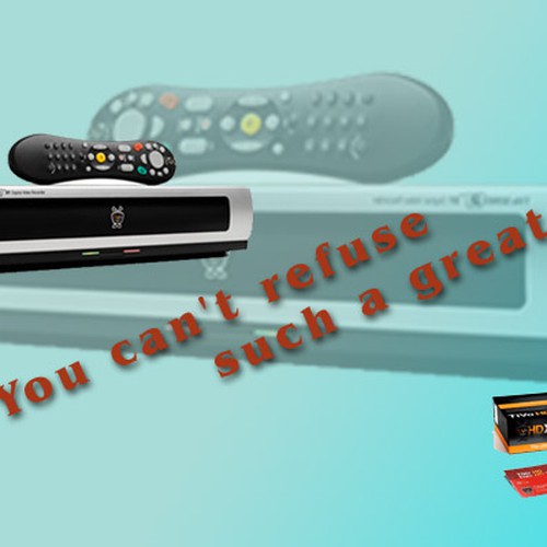 Banner design project for TiVo デザイン by annasona