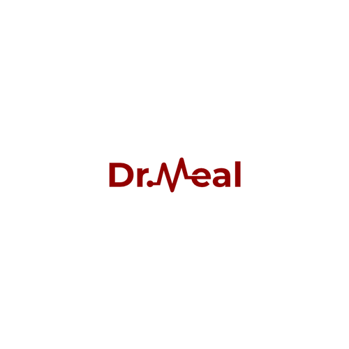 Meal Replacement Powder - Dr. Meal Logo Diseño de SDKDS