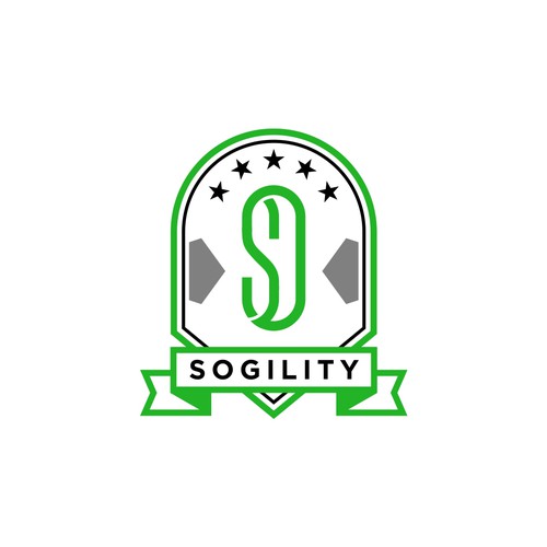 Football Crest Design for Sogility Design by dan.elco09