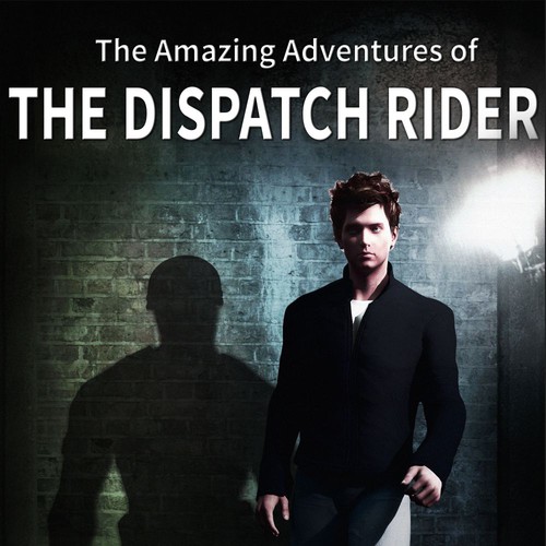 Design a book cover for The Amazing Adventures of the Dispatch Rider Design by Bold Fox Art