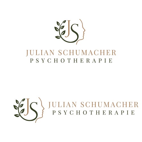 "Logo für Psychotherapeutische Praxis" winning Logo & business card