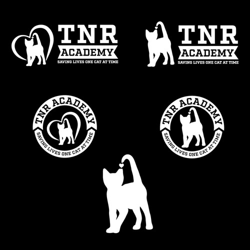 Calling all cat lovers! Design an online TNR (Trap-Neuter-Return) Academy logo and save cats! Design by THE DESIGNSTER