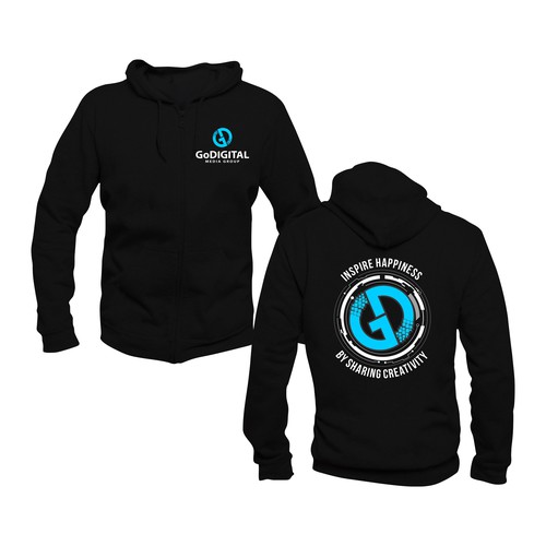 Company store hoodie design