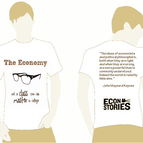 Help EconStories.tv with a new t-shirt design Design by RLEVANS