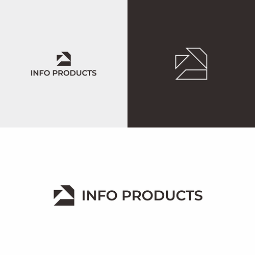 InfoProducts.com - Logo & Branding Design by bunga92