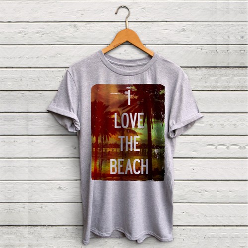 [GUARANTEED] Beach-themed tee-shirt Design by smwdy