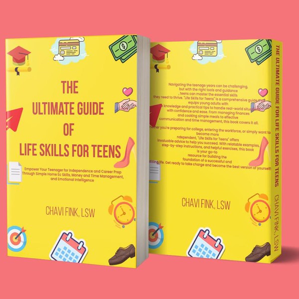Book cover for The Ultimate Guide for teens