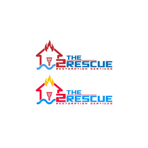 Design 2 The Rescue Logo Creation por Lonely Pieces