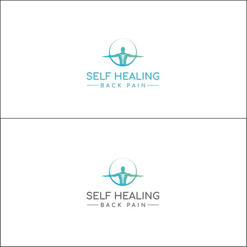 we need a logo for ou online course that coaches people with chronic back pain to heal themselves Design von AkungGraphic