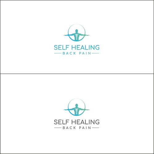 we need a logo for ou online course that coaches people with chronic back pain to heal themselves Design by AkungGraphic