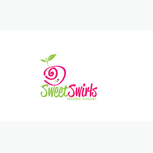 Frozen Yogurt Shop Logo Diseño de sanjika_