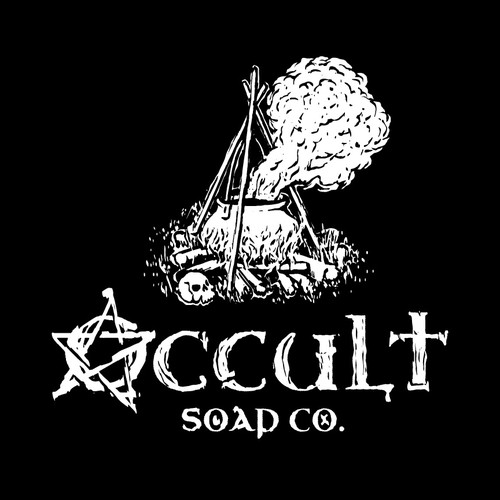 Design a dark rustic “witchy” themed logo for our soap company Design by vuveeh™