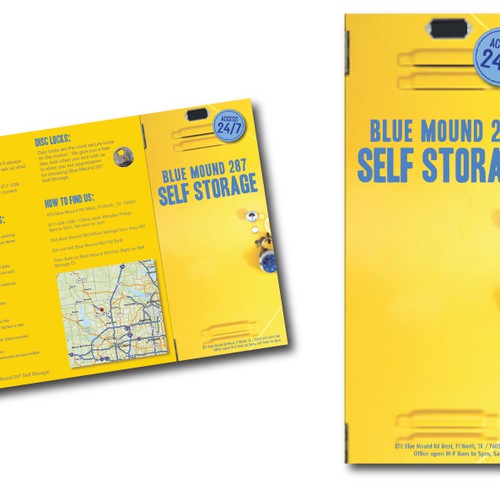 Self Storage Brochure Design por jamiewisdom
