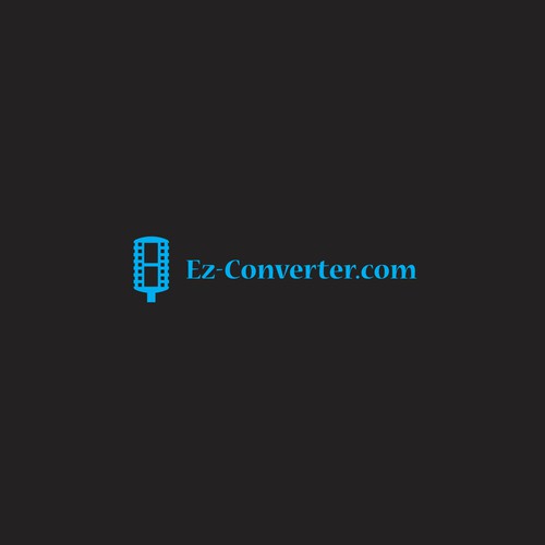ez-converter logo: audio to video Design by Alam_H