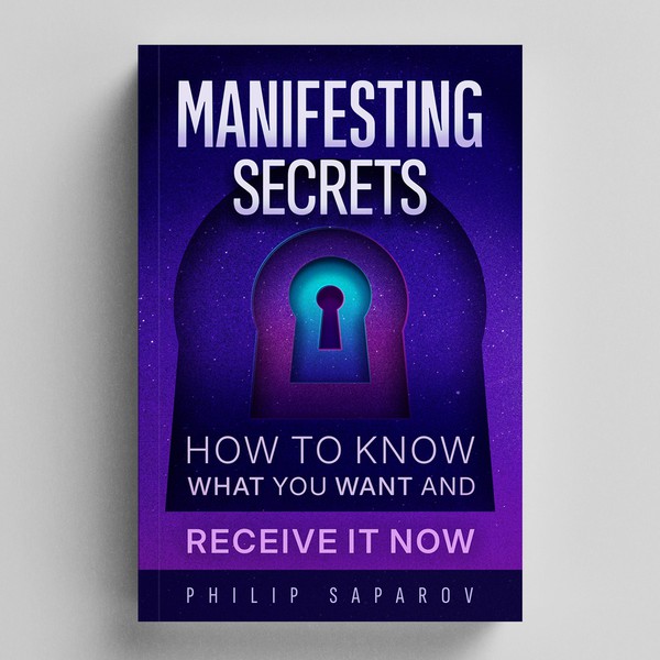 Inspiring cover for a life-changing manifesting book