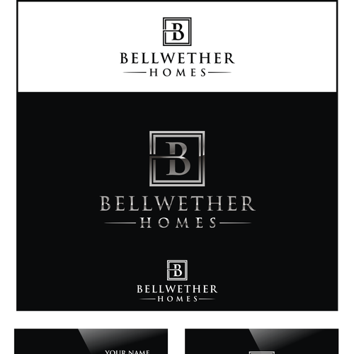 a logo and card design, for a classy yet luxurious for a construction company Design by G A N B A T T E