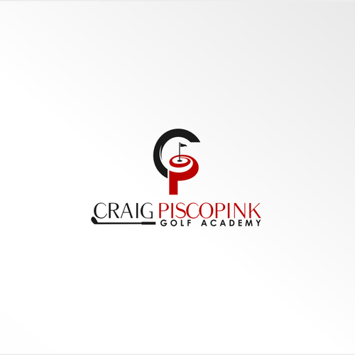logo for Craig Piscopink Golf Academy or CP Golf Academy  Design von Daniel Tilica