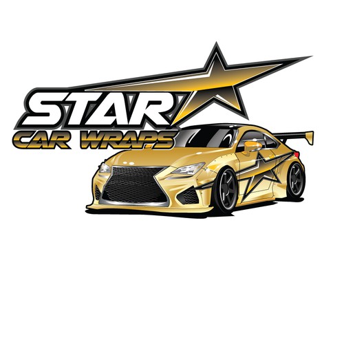 Fresh and logo needed for my car wrap business. star car wraps | Logo design contest | 99designs