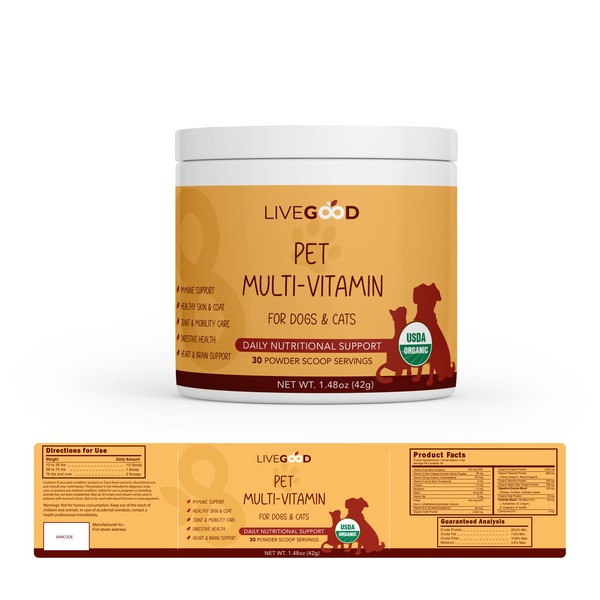 Packaging Design for Pet Product