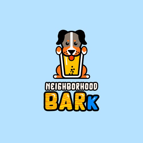 eye-catching logo design for dog themed bar and all-season dog park Design by Purple V design