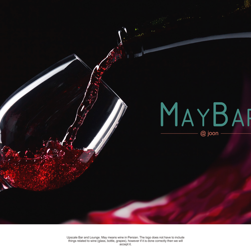 Logo for Upscale bar and lounge Diseño de Raden Gatotkaca