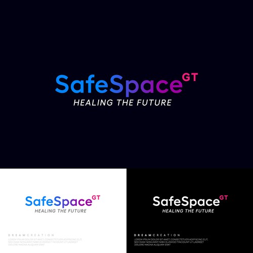 Design Artistic Expression for Mental Health Innovation: Design the SafeSpace GT Logo di ''DreamCreation''