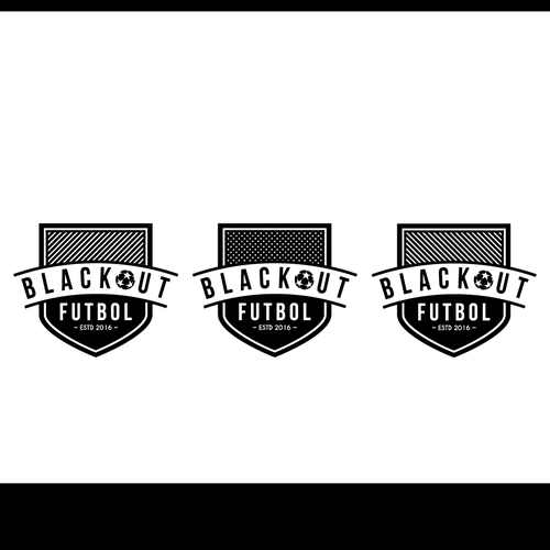 Create a unique logo for luxury sport/fashion brand; Blackout Futbol