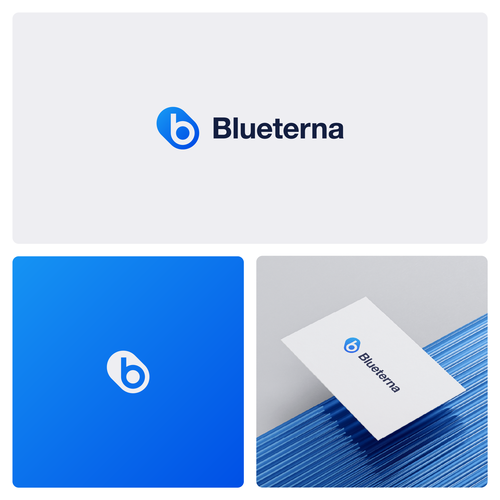 Blueterna Branding contest Design by suzie