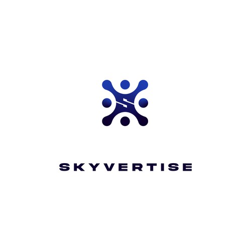 A Startup using drone tech to advertise in the sky Design by Texpkay