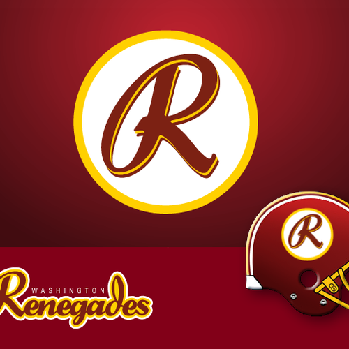 Community Contest: Rebrand the Washington Redskins  Design by mcgraw