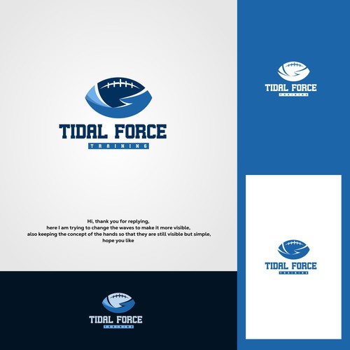 コンペ「Football training logo that translates well to apparel」のデザイン by Vscoanzoさん 