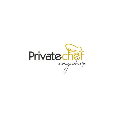 Logo for private chef platform Design by ElShanum Designs