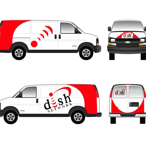 milkeyさんのV&S 002 ~ REDESIGN THE DISH NETWORK INSTALLATION FLEETデザイン