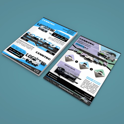 A5 Flyer for electric vehicle advertising in post and as newspaper supplement Design by anakmami89