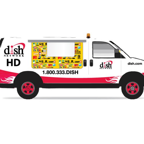 Diseño de V&S 002 ~ REDESIGN THE DISH NETWORK INSTALLATION FLEET de mes