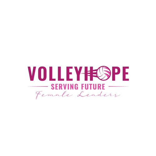 Design a vibrant woman empowering logo that portrays inclusivity and opportunity to play volleyball! Design by MagsArt