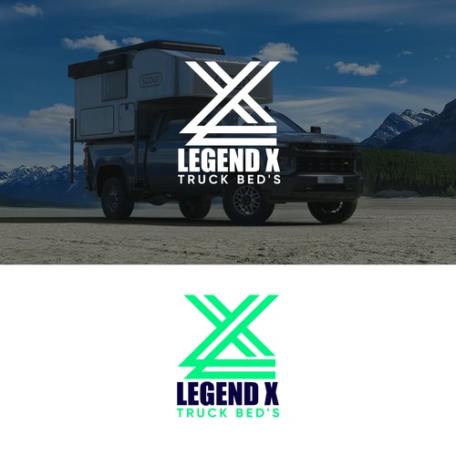 Legend X Truck Bed's Logo Design by Nana445