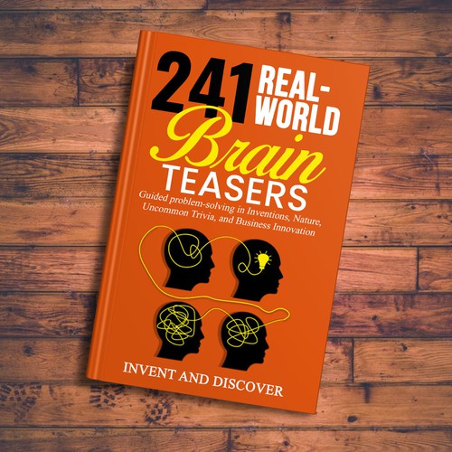 Book Cover - Creativity, Innovation, Inventions, Lateral thinking Design by Zahari Studio