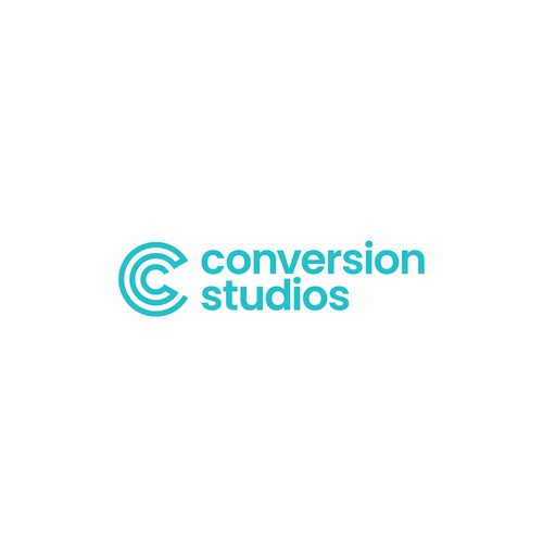 logo design for "conversion studios" photography studio Design by muezza.co™