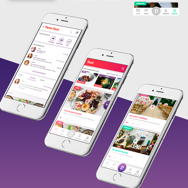 Lifestyle video app for women