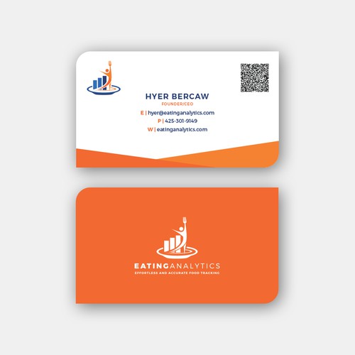 Smart looking business card Design by Khan W.