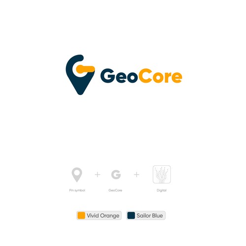 Design a logo for "GeoCore", a GIS Tool Design by nasibli