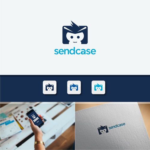 Flat logo for a B2B SaaS customer service product Design by *blue[ti]full