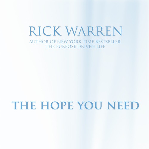 Design Rick Warren's New Book Cover デザイン by DesiBen