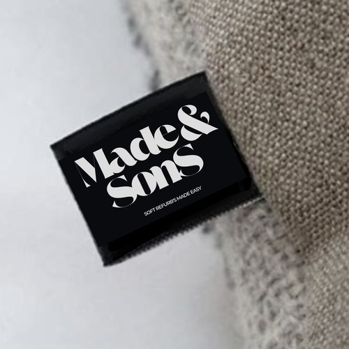 Luxury Meets Ease: Logo & Card Design for Made & Sons Design by Khushbu_Gohil