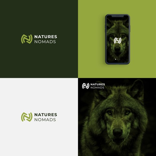 Natures Nomads new company identity Design by thetamlika®