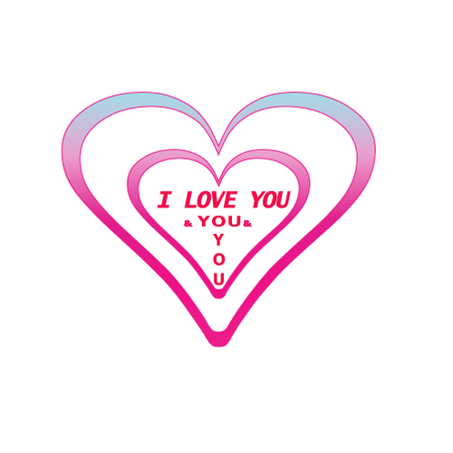 コンペ「"I Love You! And You... And You..." [LOGO - $355]」のデザイン by Iris-Designさん 