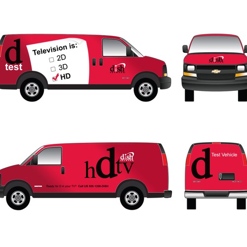 V&S 002 ~ REDESIGN THE DISH NETWORK INSTALLATION FLEET デザイン by Crafted Design