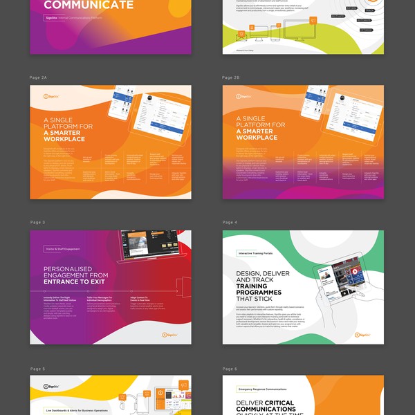 SignStix presentation brochure